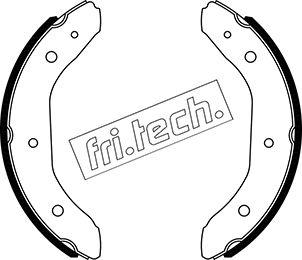 Fri.Tech. 1115.335 - Комплект гальм, барабанний механізм autocars.com.ua