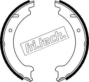 Fri.Tech. 1127.272 - Комплект тормозов, ручник, парковка autodnr.net
