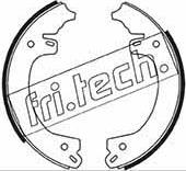Fri.Tech. 1253.663 - Комплект гальм, барабанний механізм autocars.com.ua