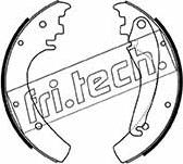 Fri.Tech. 1253.675 - Комплект гальм, барабанний механізм autocars.com.ua