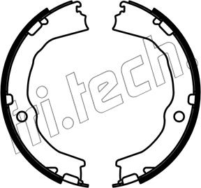 Fri.Tech. 1253.685 - Комплект гальм, ручник, парковка autocars.com.ua