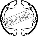 Fri.Tech. 1253.701 - Комплект гальм, ручник, парковка autocars.com.ua