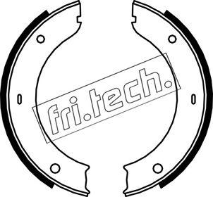 Fri.Tech. 1253.717 - Комплект тормозов, ручник, парковка avtokuzovplus.com.ua