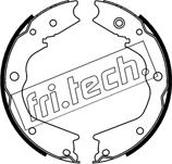 Fri.Tech. 1253.757 - Комплект гальм, ручник, парковка autocars.com.ua