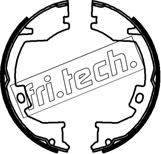 Fri.Tech. 1253.762 - Комплект тормозов, ручник, парковка avtokuzovplus.com.ua