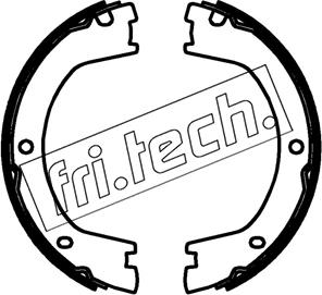 Fri.Tech. 1253.765 - Комплект гальм, ручник, парковка autocars.com.ua