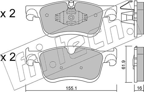 Fri.Tech. 1349.0 - Гальмівні колодки, дискові гальма autocars.com.ua