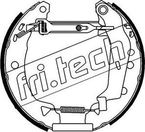 Fri.Tech. 16053 - Комплект тормозных колодок, барабанные autodnr.net