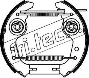 Fri.Tech. 16065 - Комплект тормозных колодок, барабанные avtokuzovplus.com.ua