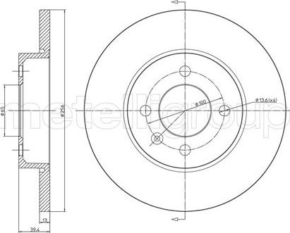 Fri.Tech. BD0031 - Тормозной диск avtokuzovplus.com.ua