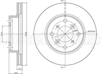 Japanparts J DI-814C - Гальмівний диск autocars.com.ua