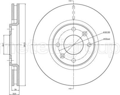 Fri.Tech. BD0687 - Тормозной диск avtokuzovplus.com.ua