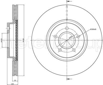 Fri.Tech. BD0987 - Тормозной диск autodnr.net