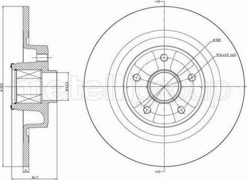 Fri.Tech. BD1142 - Тормозной диск autodnr.net