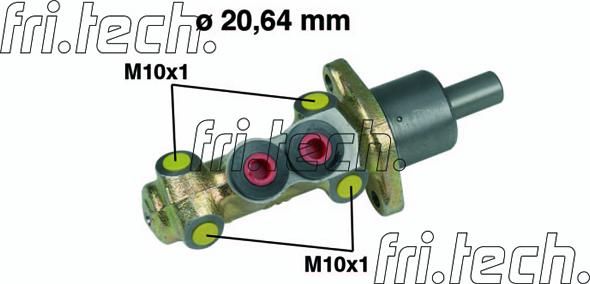 Fri.Tech. PF041 - Главный тормозной цилиндр autodnr.net