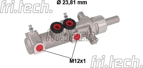 Fri.Tech. PF1037 - Главный тормозной цилиндр avtokuzovplus.com.ua