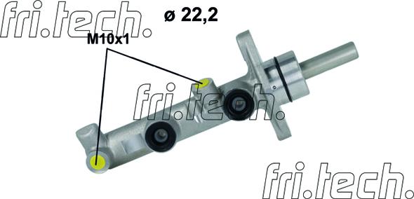 Fri.Tech. PF1126 - Главный тормозной цилиндр avtokuzovplus.com.ua