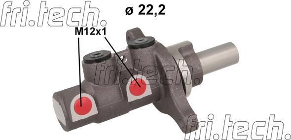 Fri.Tech. PF1153 - Главный тормозной цилиндр avtokuzovplus.com.ua