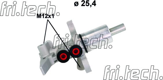 Fri.Tech. PF1195 - Головний гальмівний циліндр autocars.com.ua