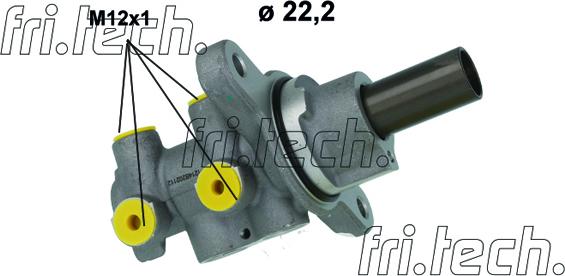 Fri.Tech. PF1214 - Головний гальмівний циліндр autocars.com.ua