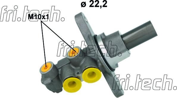 Fri.Tech. PF1217 - Головний гальмівний циліндр autocars.com.ua