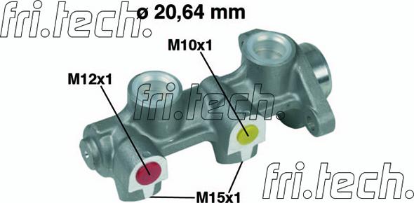 Fri.Tech. PF161 - Головний гальмівний циліндр autocars.com.ua