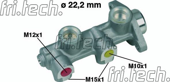 Fri.Tech. PF168 - Головний гальмівний циліндр autocars.com.ua