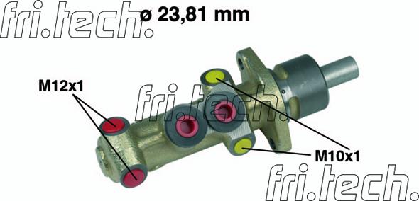 Fri.Tech. PF192 - Главный тормозной цилиндр avtokuzovplus.com.ua