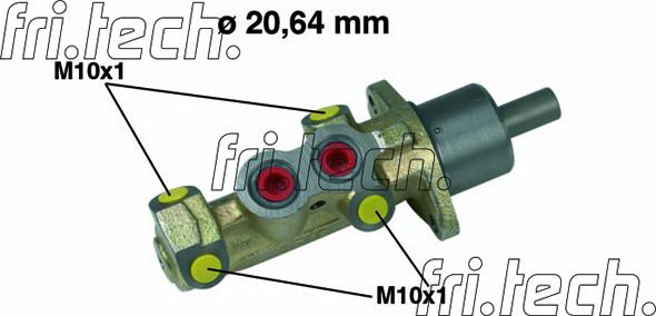 Fri.Tech. PF201 - Главный тормозной цилиндр avtokuzovplus.com.ua