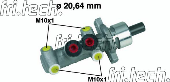 Fri.Tech. PF213 - Главный тормозной цилиндр avtokuzovplus.com.ua