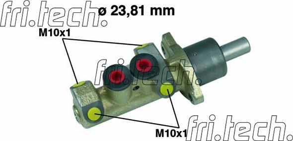 Fri.Tech. PF218 - Главный тормозной цилиндр avtokuzovplus.com.ua