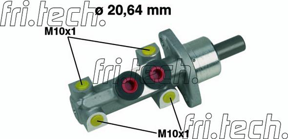 Fri.Tech. PF270 - Главный тормозной цилиндр avtokuzovplus.com.ua