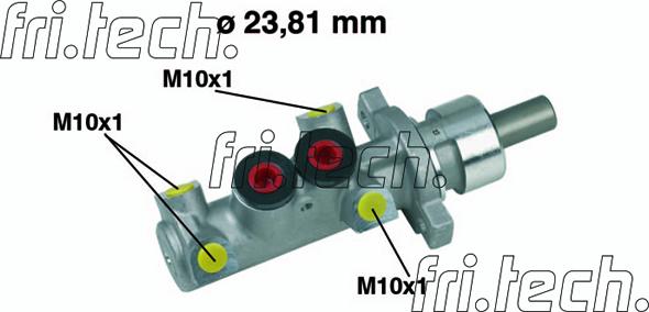 Fri.Tech. PF271 - Главный тормозной цилиндр avtokuzovplus.com.ua