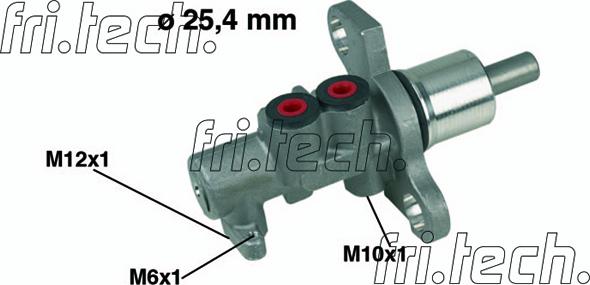 Fri.Tech. PF277 - Головний гальмівний циліндр autocars.com.ua