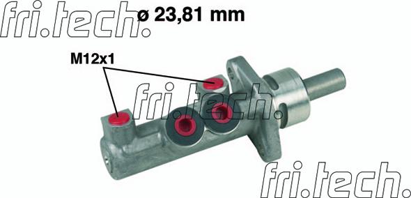 Fri.Tech. PF285 - Головний гальмівний циліндр autocars.com.ua