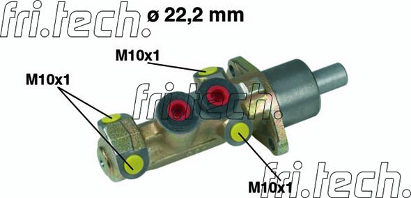 Fri.Tech. PF287 - Головний гальмівний циліндр autocars.com.ua