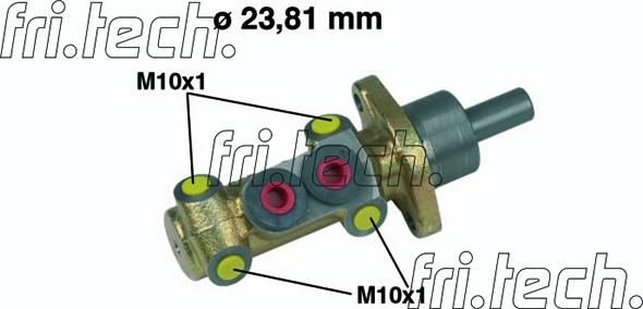 Fri.Tech. PF312 - Головний гальмівний циліндр autocars.com.ua