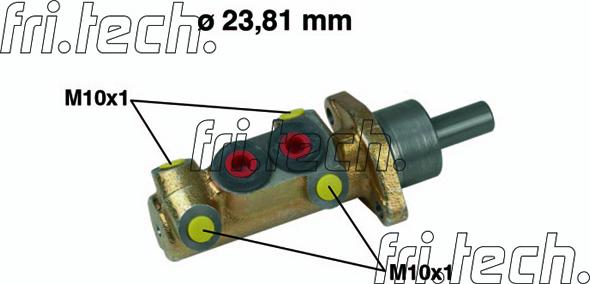 Fri.Tech. PF313 - Головний гальмівний циліндр autocars.com.ua