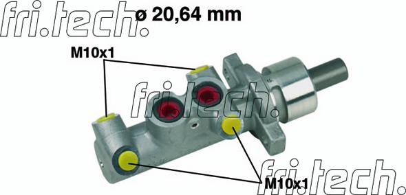 Fri.Tech. PF380 - Головний гальмівний циліндр autocars.com.ua