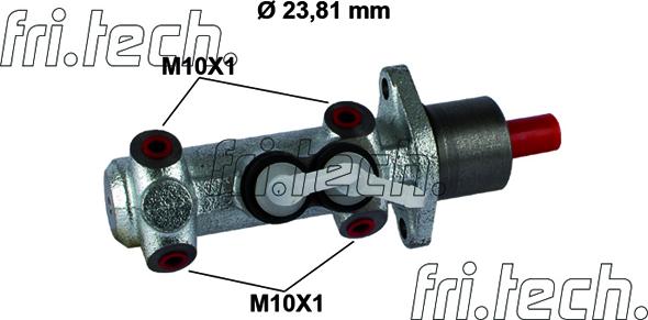 Fri.Tech. PF382 - Главный тормозной цилиндр avtokuzovplus.com.ua