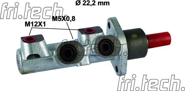 Fri.Tech. PF481 - Головний гальмівний циліндр autocars.com.ua