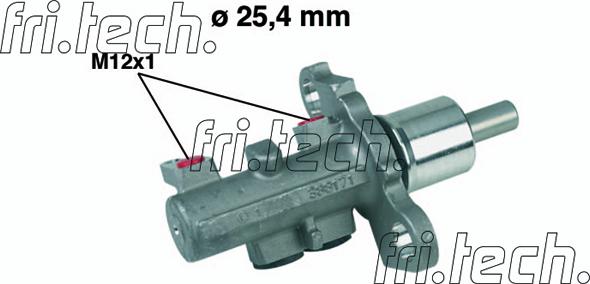 Fri.Tech. PF492 - Главный тормозной цилиндр avtokuzovplus.com.ua