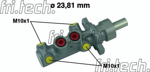 Fri.Tech. PF575 - Главный тормозной цилиндр autodnr.net