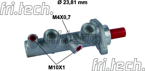 Fri.Tech. PF613 - Головний гальмівний циліндр autocars.com.ua