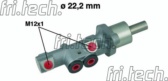 Fri.Tech. PF647 - Главный тормозной цилиндр autodnr.net