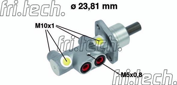 Fri.Tech. PF714 - Главный тормозной цилиндр avtokuzovplus.com.ua