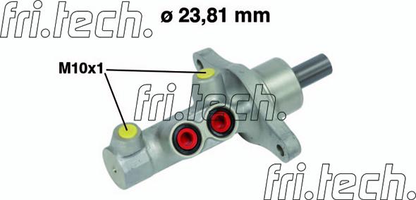 Fri.Tech. PF715 - Главный тормозной цилиндр avtokuzovplus.com.ua