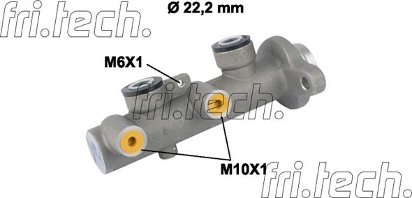 Fri.Tech. PF836 - Главный тормозной цилиндр avtokuzovplus.com.ua