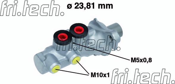 Fri.Tech. PF854 - Главный тормозной цилиндр avtokuzovplus.com.ua