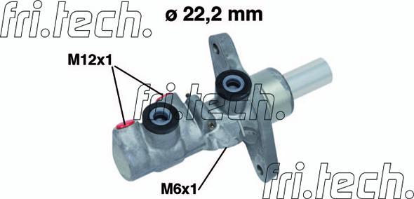 Fri.Tech. PF889 - Главный тормозной цилиндр autodnr.net